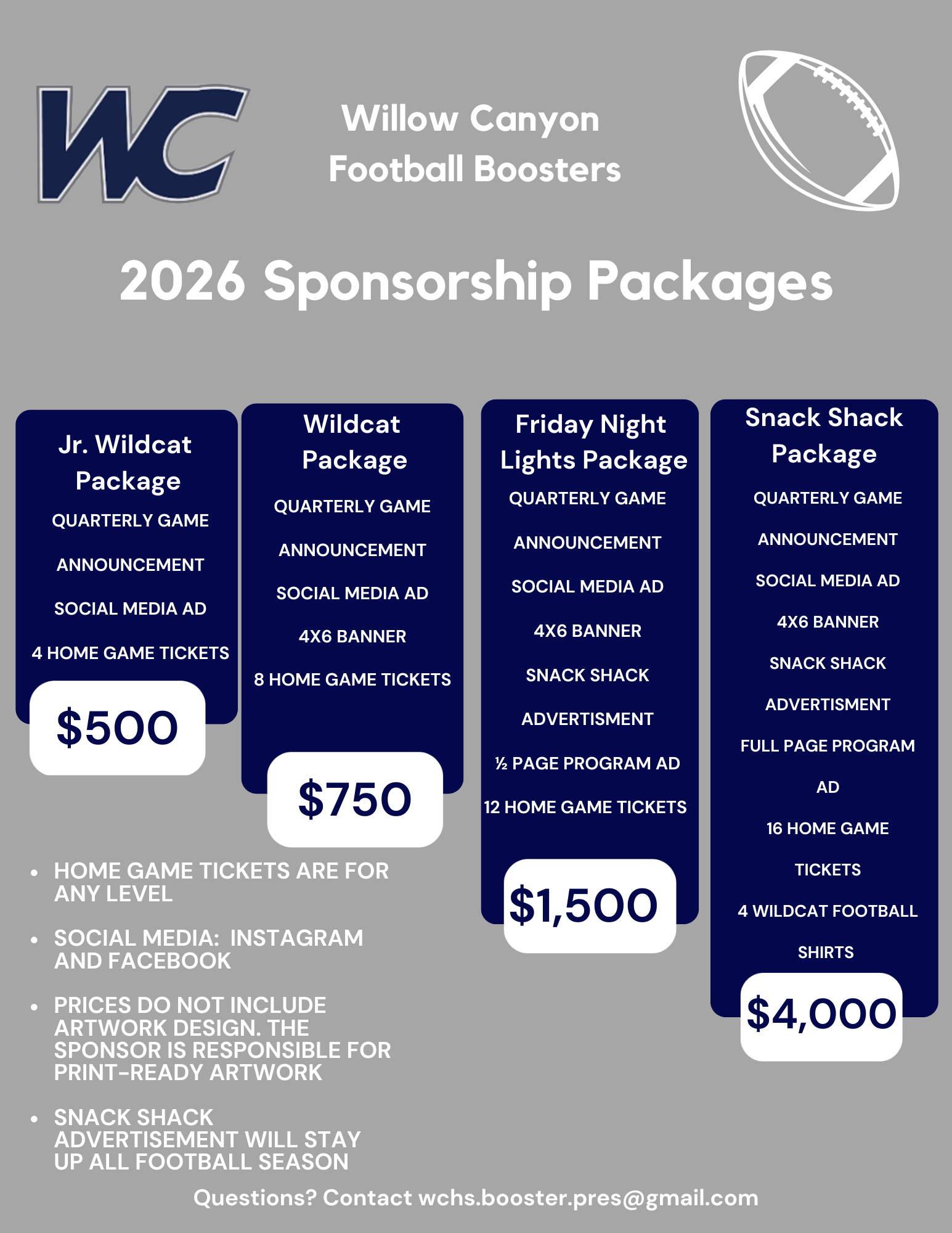 Sponsor Info
